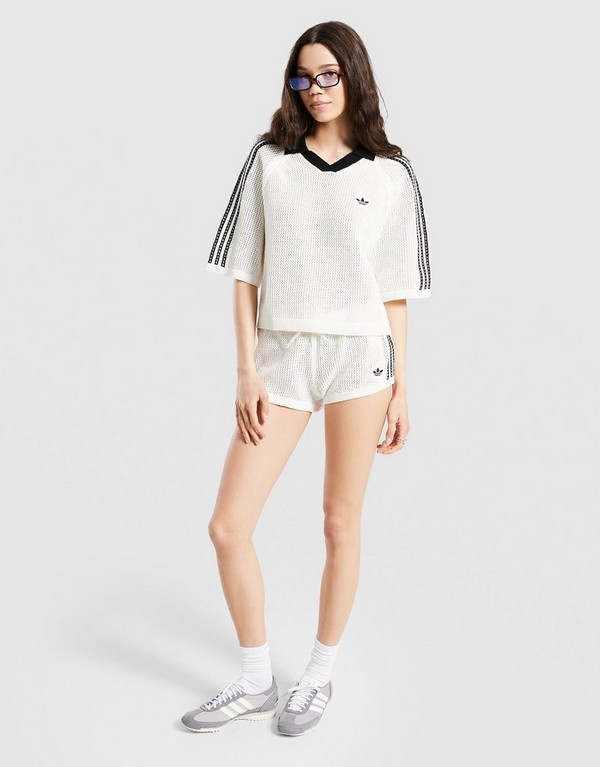 adidas Szorty Crochet Shorts - obrazek 3
