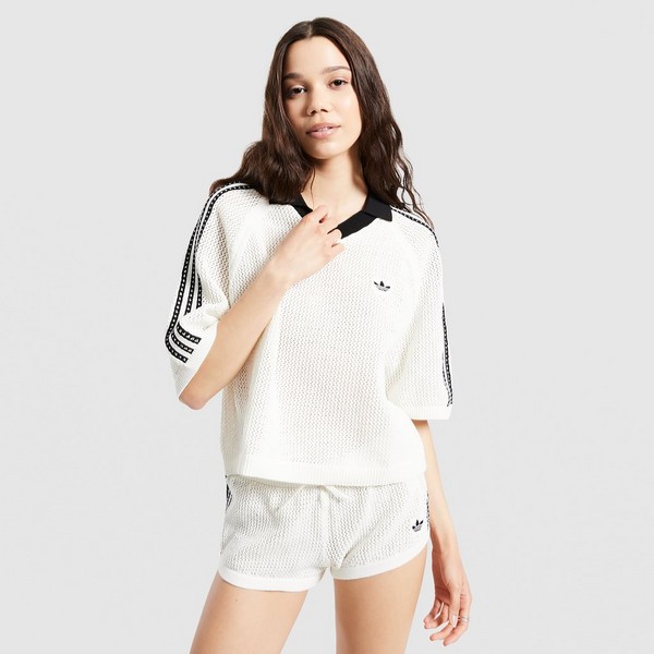 ADIDAS T-SHIRT CROCHET POLO