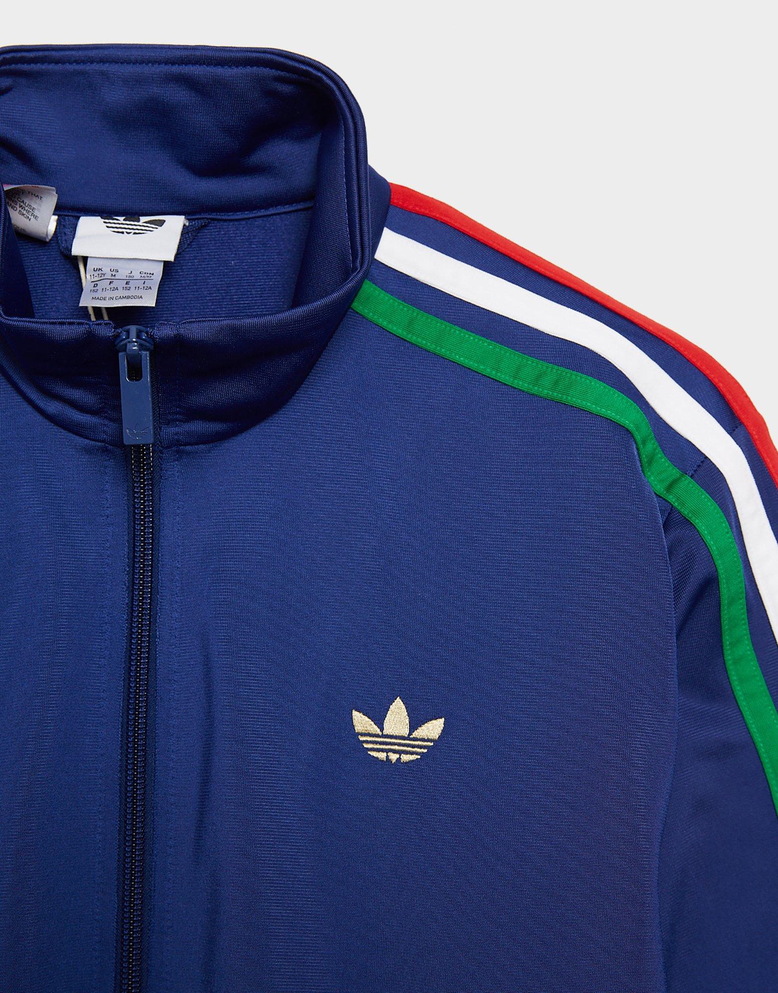 ADIDAS BLUZA Z KAPTUREM FIREBIRD LO TT KC7052 Granatowy