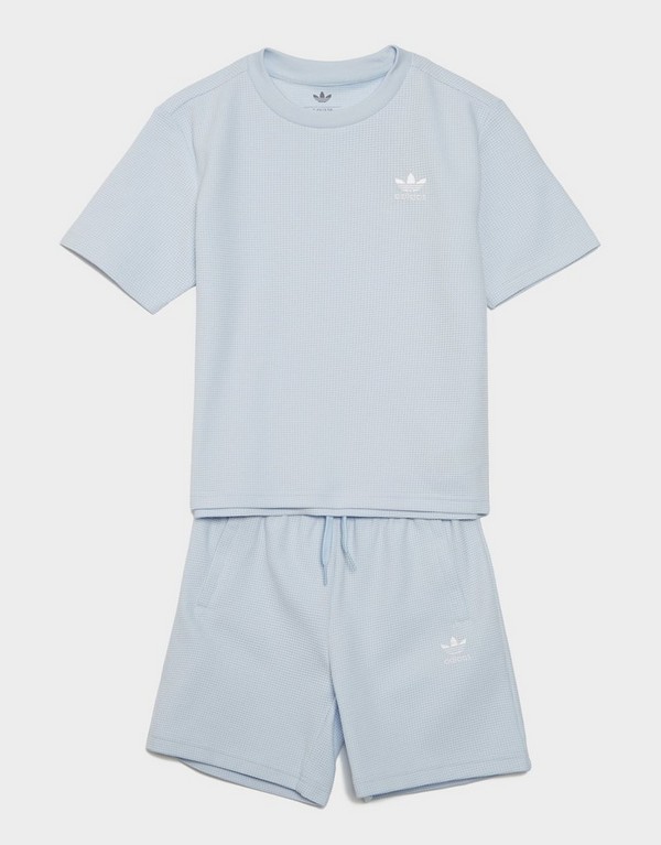 adidas Súprava Loose Waffle Short Tričko Set