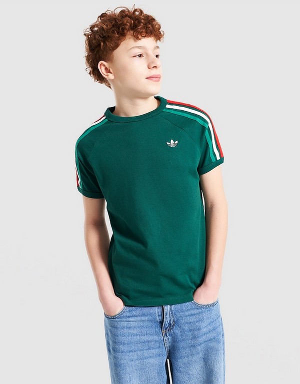 adidas Tričko 3 Stripe Tee