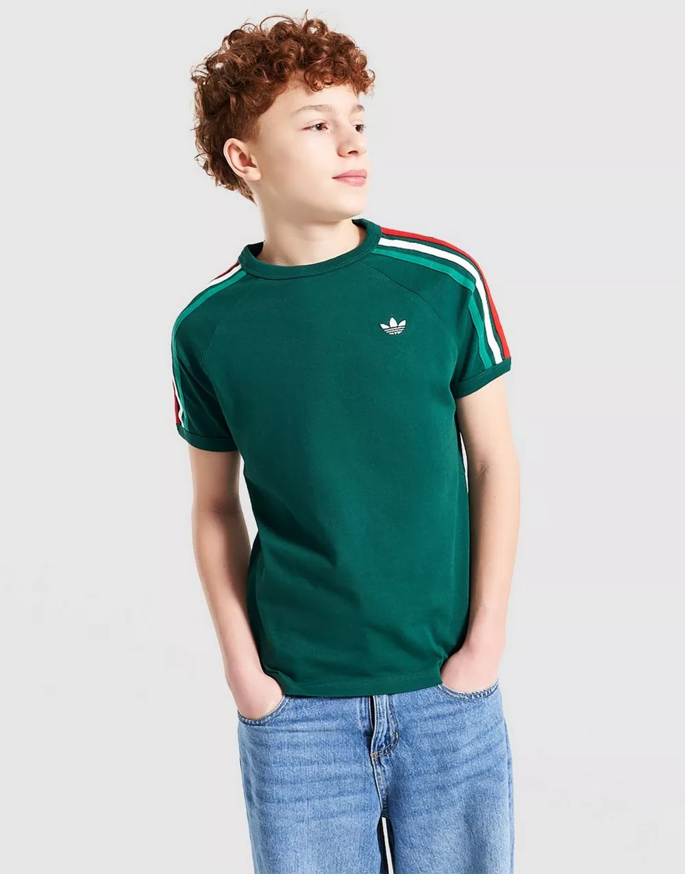 ADIDAS ФУТБОЛКА 3 STRIPE TEE, фото 1 з 4