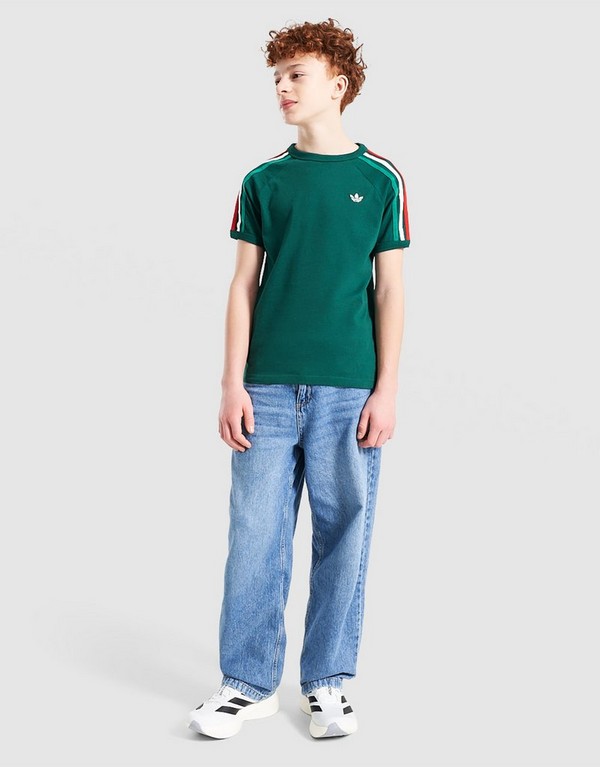 adidas Tričko 3 Stripe Tee