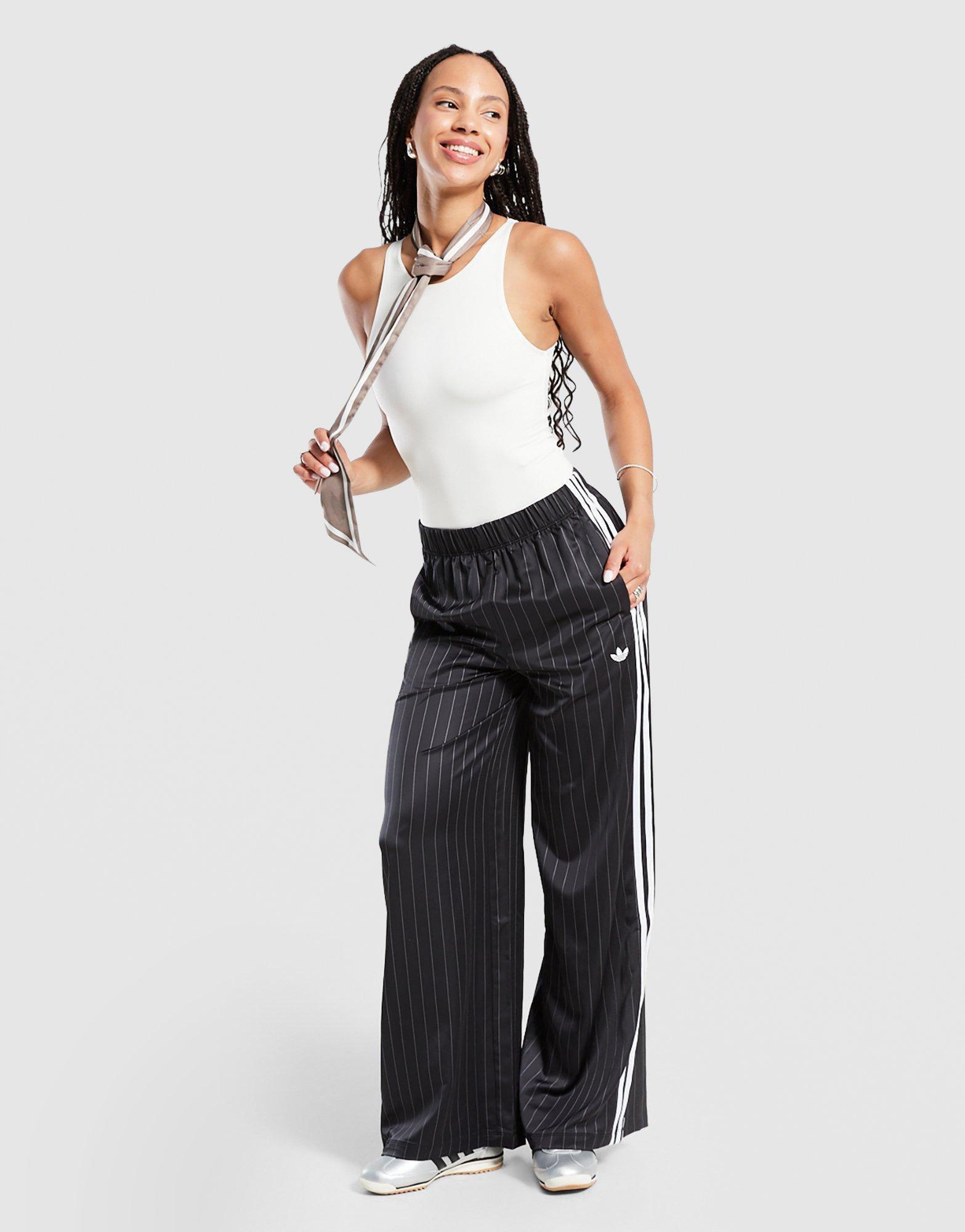 ADIDAS SPODNIE WIDE LEG PANTS KD2295 Czarny