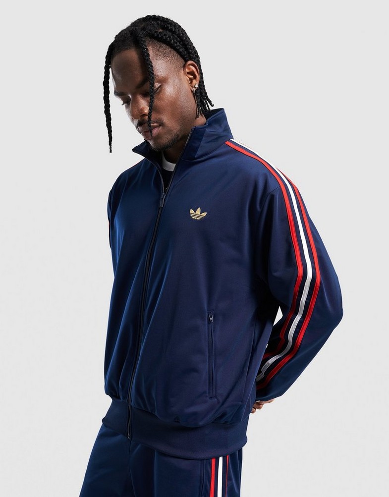 ADIDAS КОФТА НА БЛИСКАВЦІ FIREBIRD TT KD3841 | колір Темно-синій