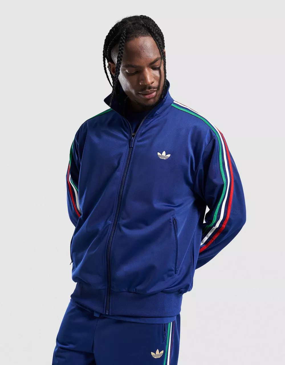 ADIDAS КОФТА НА БЛИСКАВЦІ FIREBIRD TT, фото 1 з 4