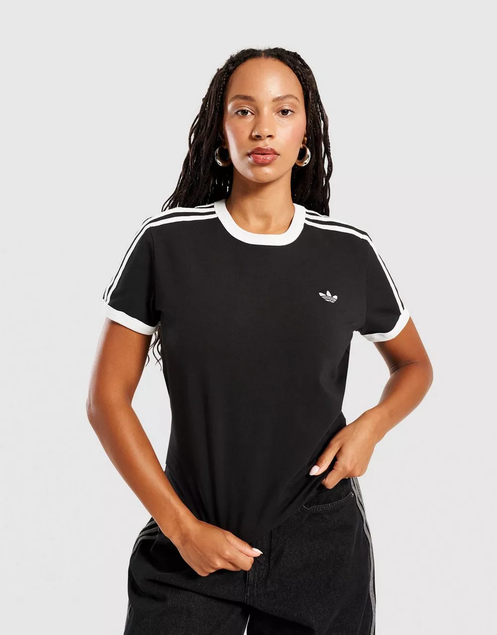 ADIDAS  ФУТБОЛКА 3S TEE SLIM, фото 1 з 5