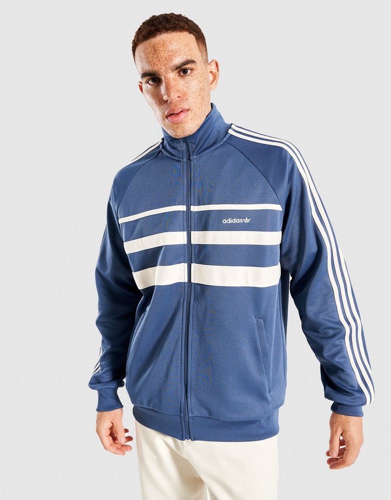 Pánska mikina ADIDAS MIKINA THE FIRST TT KD9096 Modrá