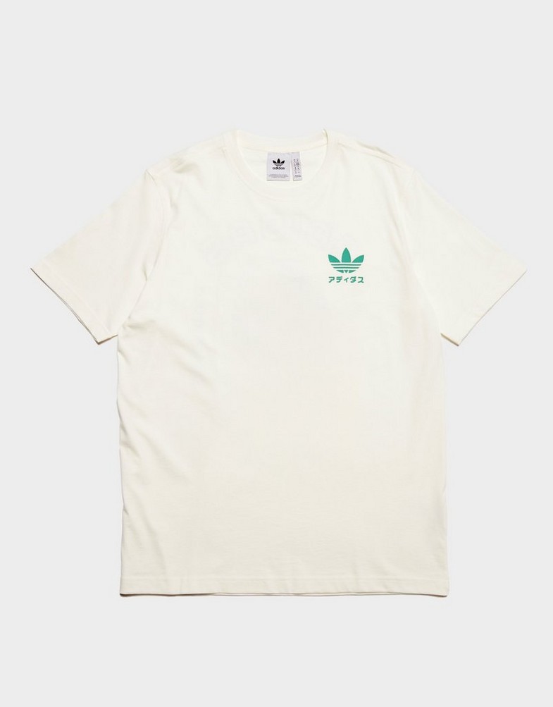 Pánske tričko ADIDAS TRIČKO JAPAN PKG GFX TEE KE0274 Bílá