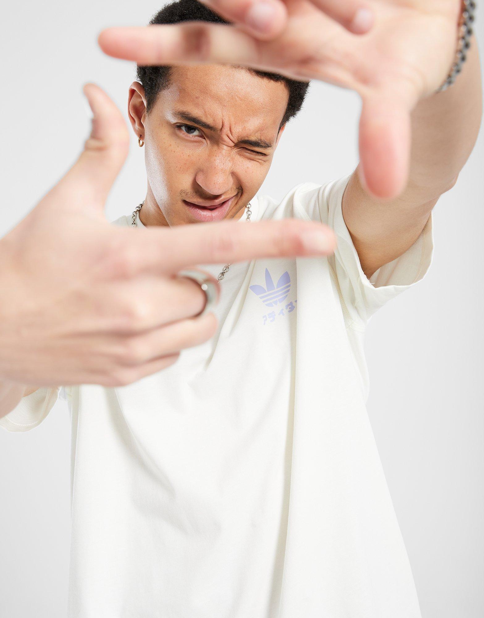 Tricou pentru bărbați ADIDAS TRICOU JAPAN MASCOT TEE KE0278 Alb