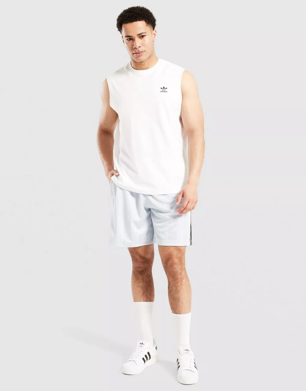 ADIDAS МАЙКА TREFOIL ESSENTAILS SLEEVELESS TEE, фото 1 з 4