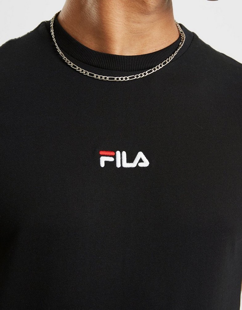 Pánske tričko FILA TRIČKO KEI TPE TEE BLK KEISS23JDMBLK Černá