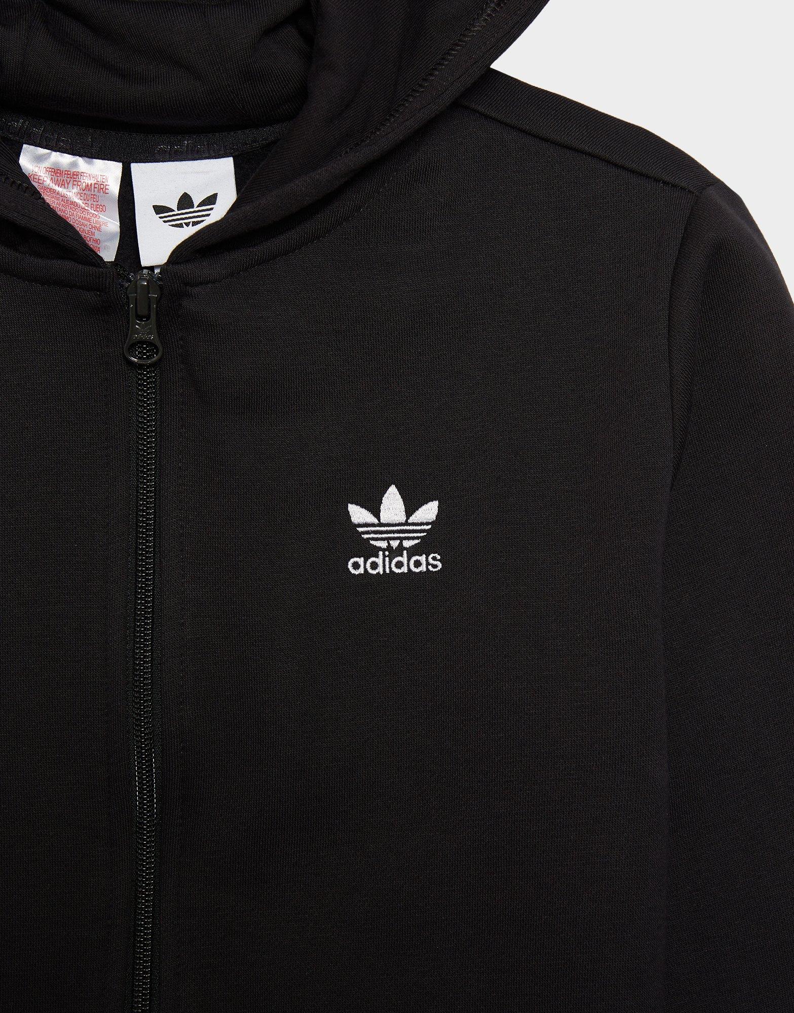ADIDAS BLUZĂ HANORAC FULL ZIP HOODIE KF9422 Negru