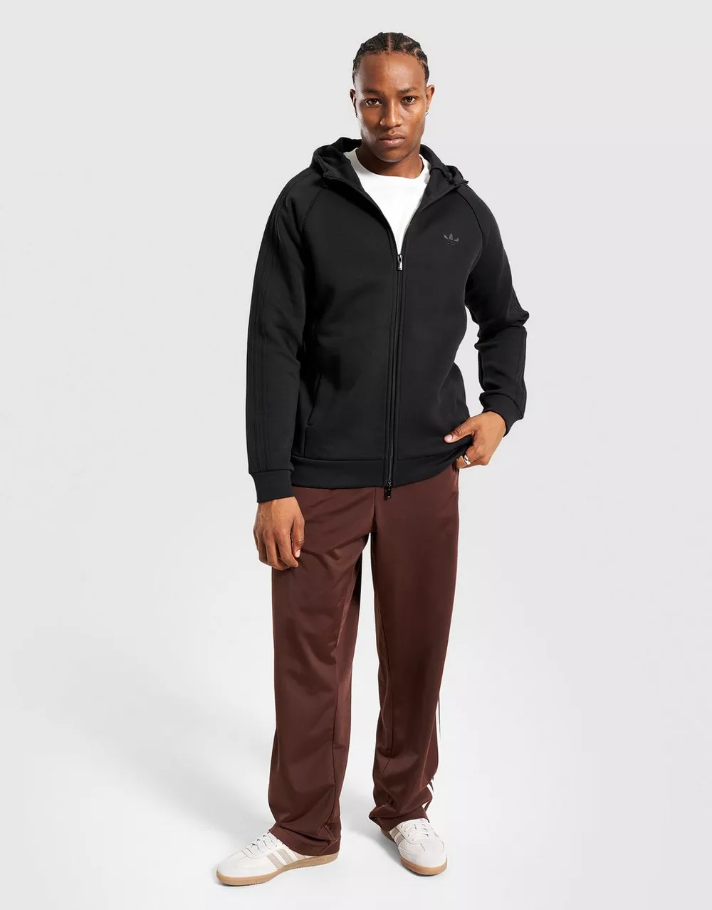 ADIDAS КОФТА З КАПЮШОНОМ SPACER FZ HD, фото 1 з 5