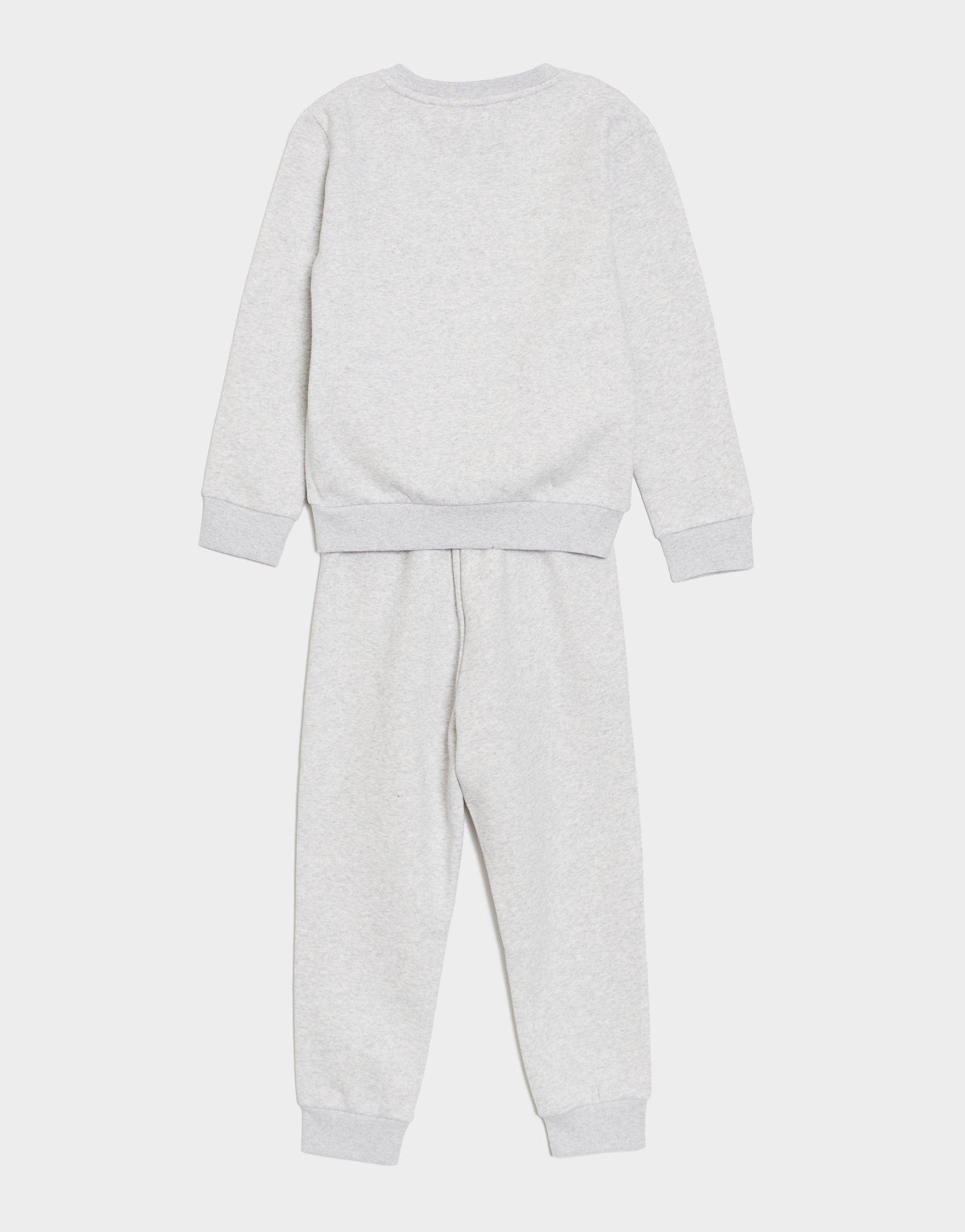 Komplet dresowy dziecięcy ADIDAS DRES CREW SET KG3068 Szary