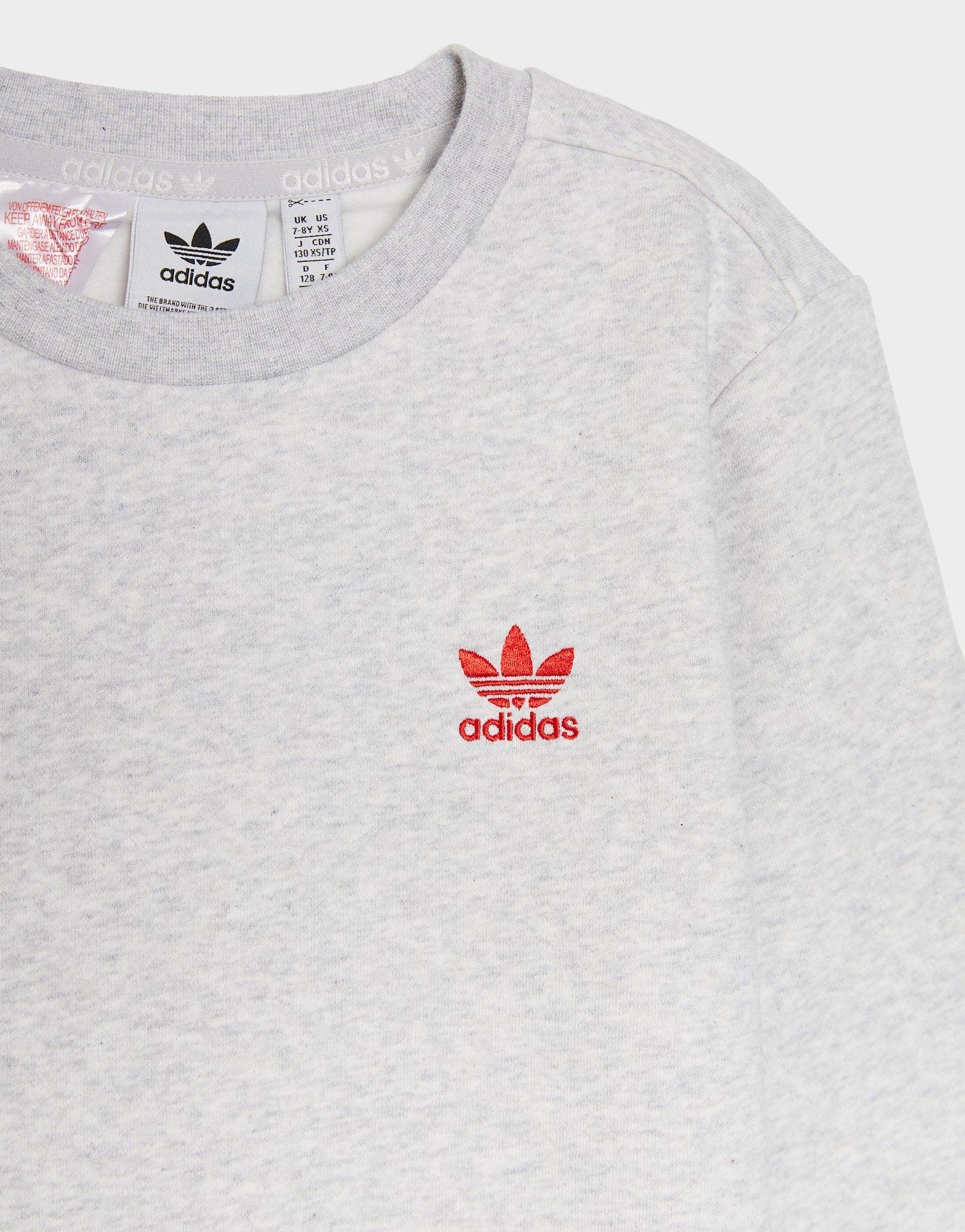 Komplet dresowy dziecięcy ADIDAS DRES CREW SET KG3068 Szary