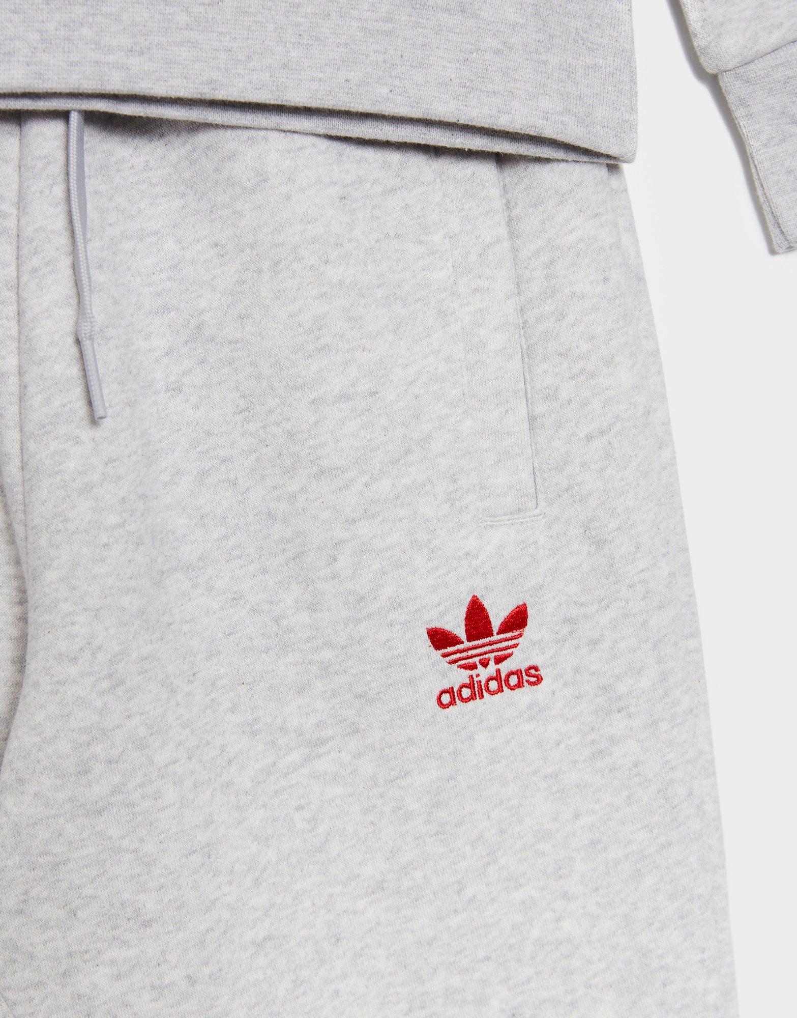 Komplet dresowy dziecięcy ADIDAS DRES CREW SET KG3068 Szary