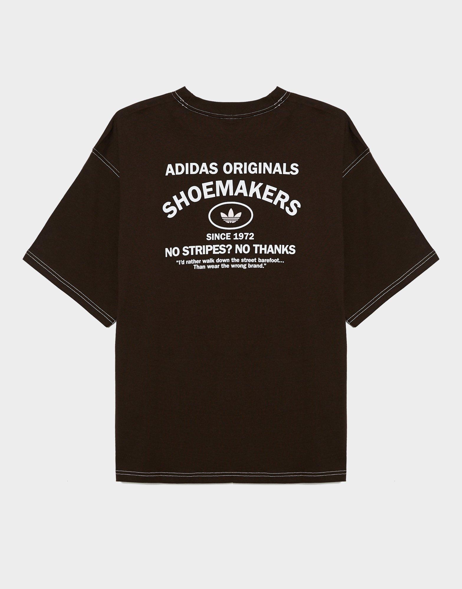 Чоловічі футболки ADIDAS ФУТБОЛКА ORIGINALS SHOEMAKER TEE KG6436 Чорний