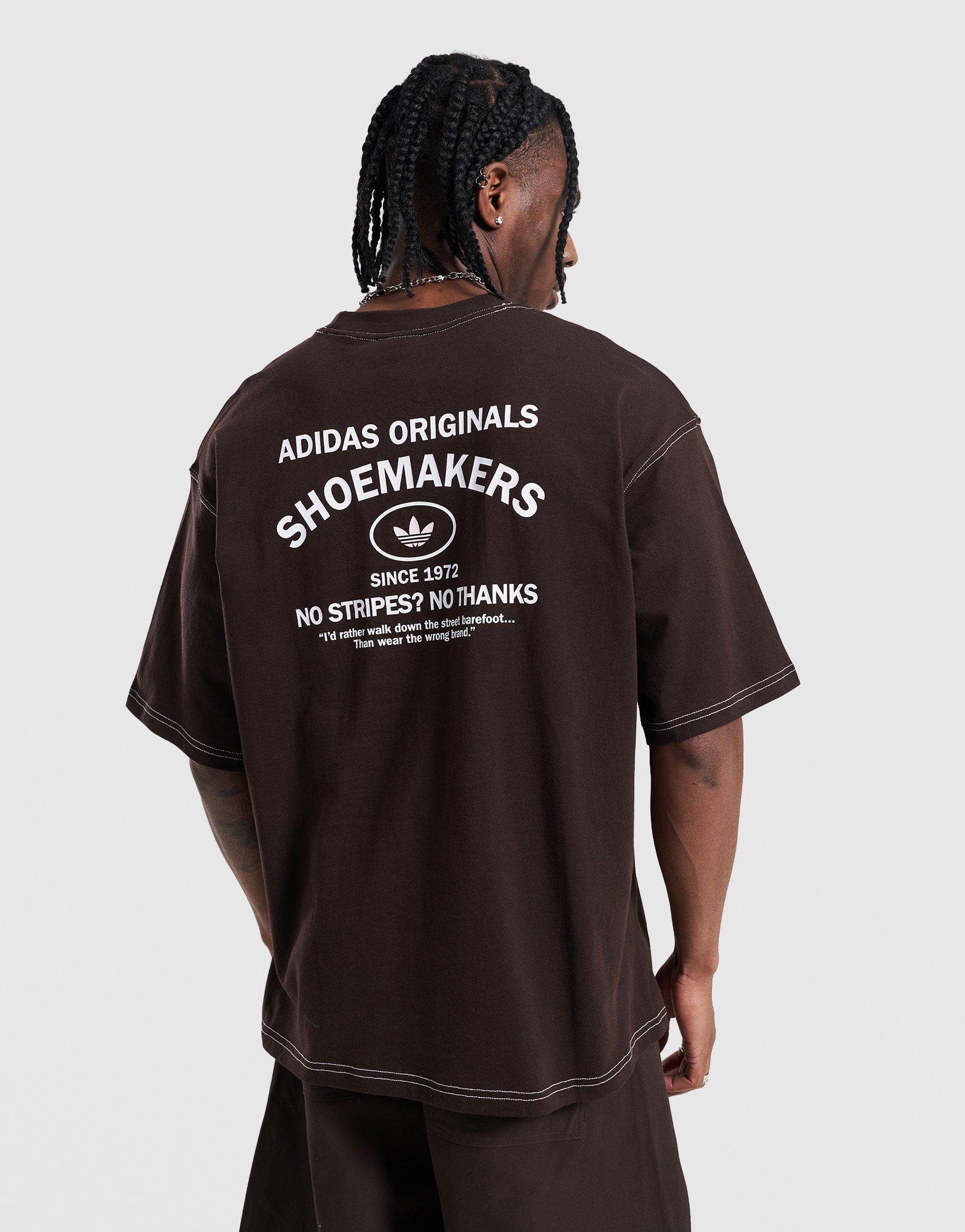 Tricou pentru bărbați ADIDAS TRICOU ORIGINALS SHOEMAKER TEE KG6436 Maro