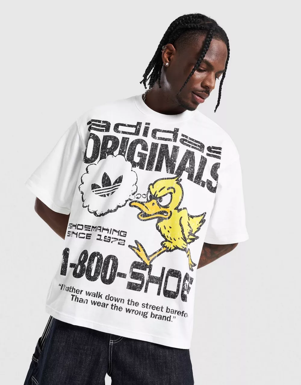 ADIDAS ФУТБОЛКА ORIGINALS DUCK TEE, фото 1 з 5