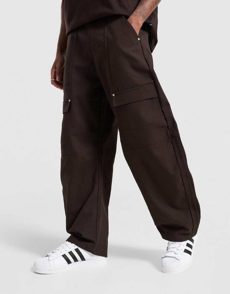 ADIDAS KELNĖS ORIGINALS CARGO WORKPANT KG6442 Vyrams - spalva Ruda