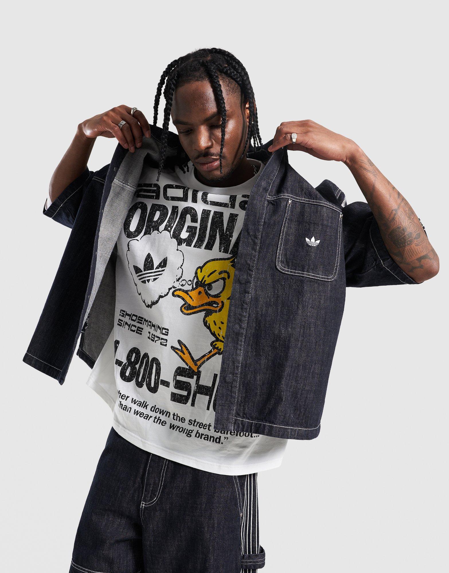「おっさん」 ADIDAS КОФТА НА БЛИСКАВЦІ ORIGINALS DENIM WORKWEAR KG6448 | колір