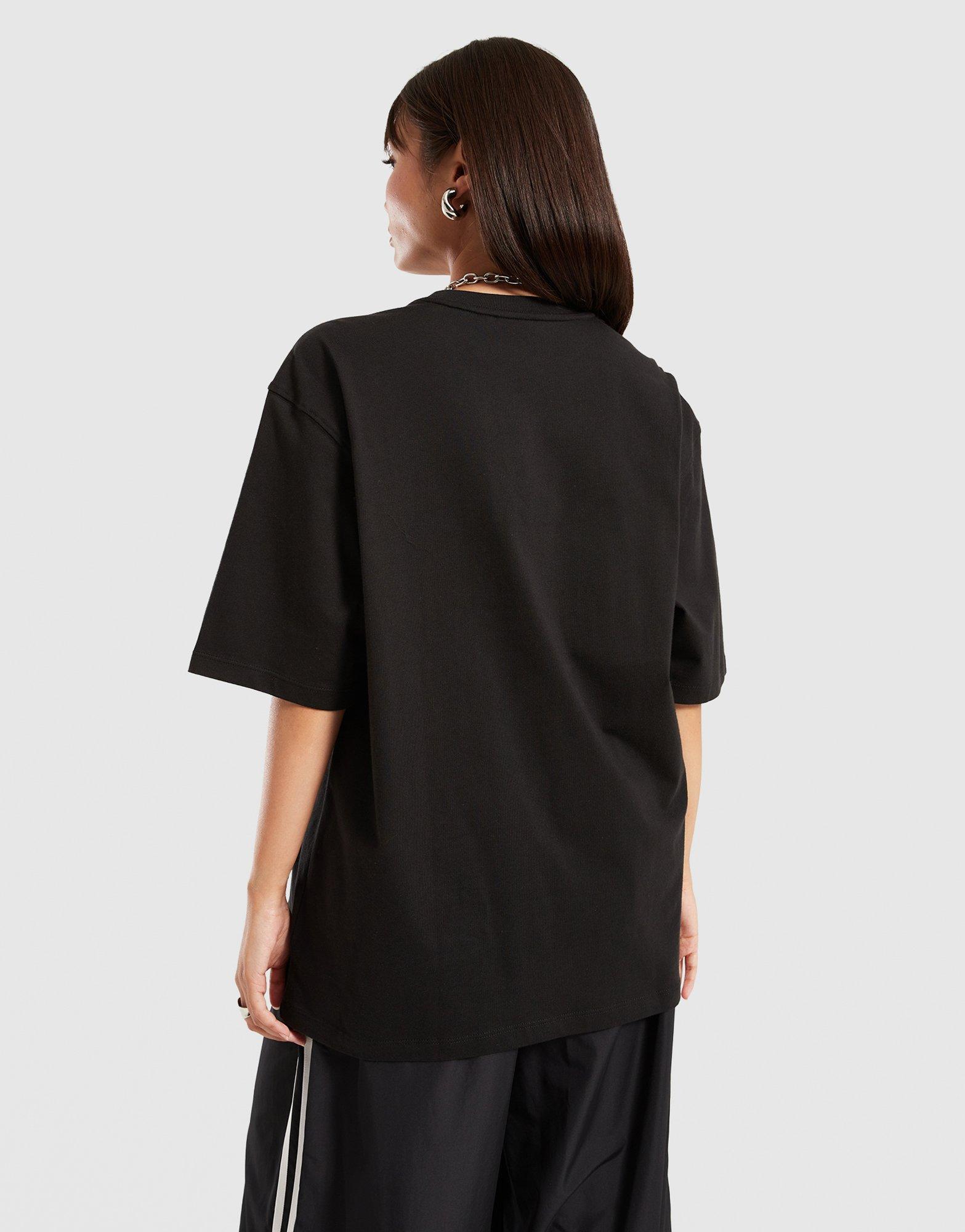 Női póló ADIDAS PÓLÓ OS HEART GRAPHIC TEE KR3021 Fekete