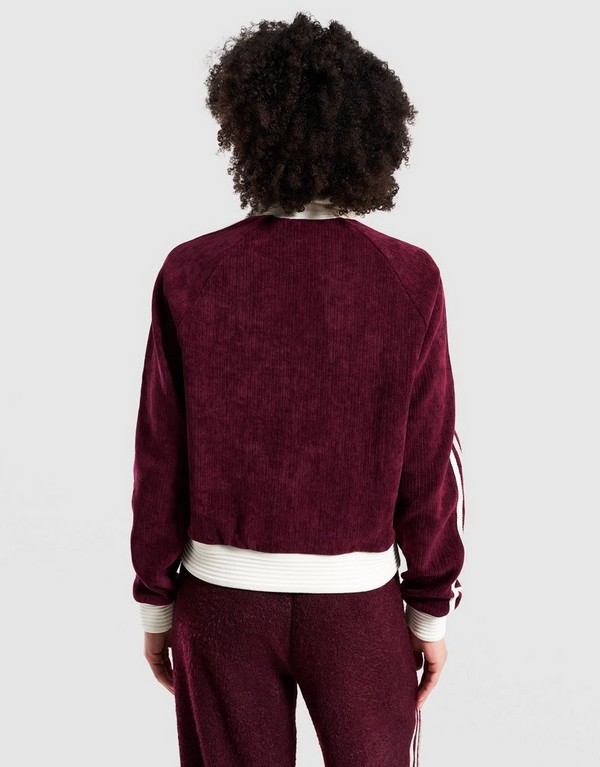 adidas Bluza Rozpinana Velour Knit Track Top - obrazek 2