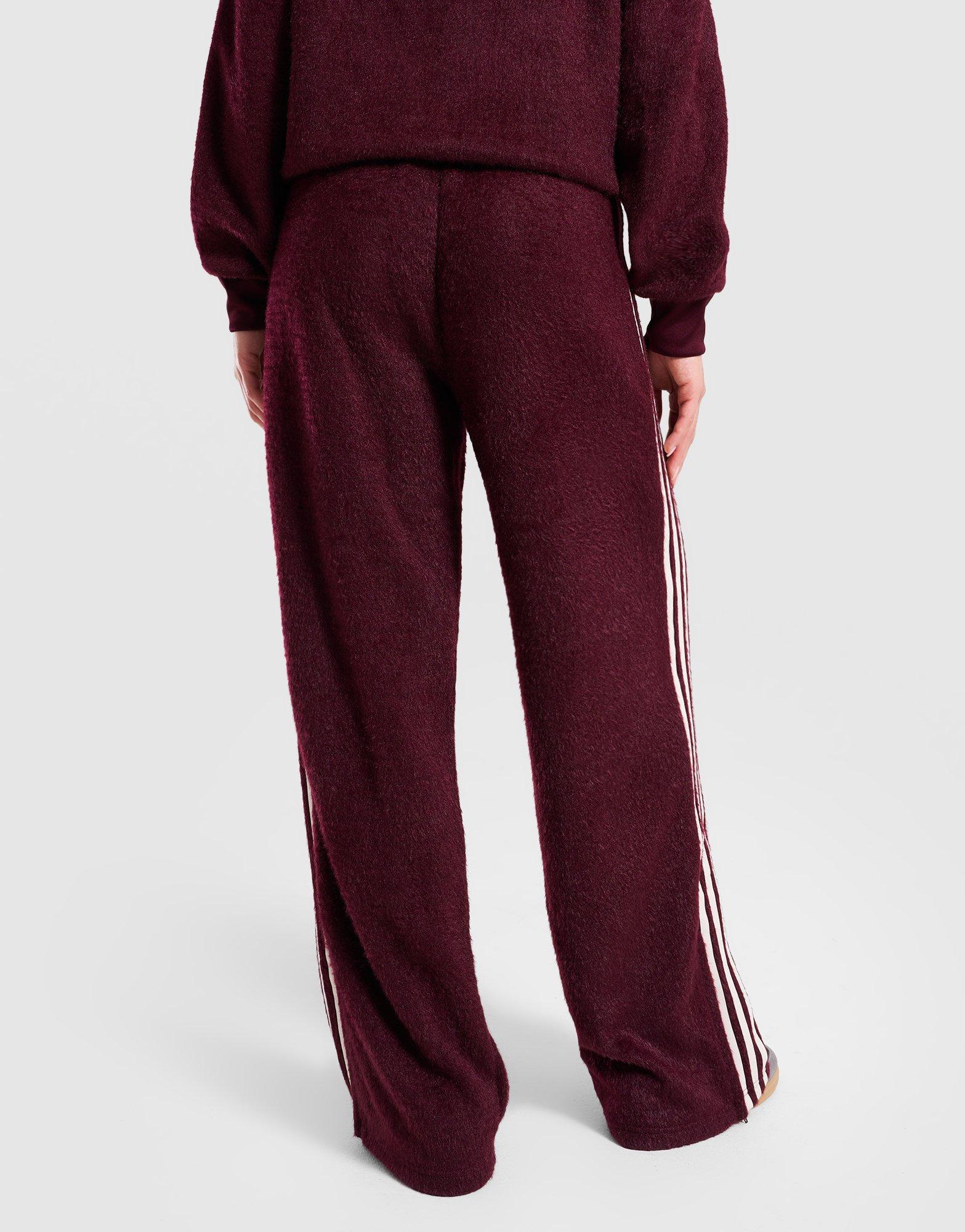 ADIDAS SPODNIE MOHAIR FB TP KS0414 Bordowy