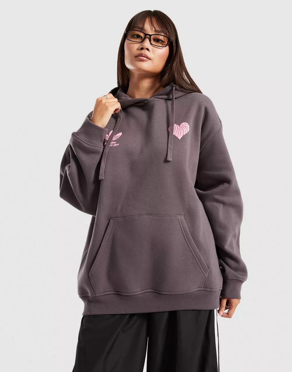 ADIDAS КОФТА З КАПЮШОНОМ HEART OS HOOD, фото 1 з 4