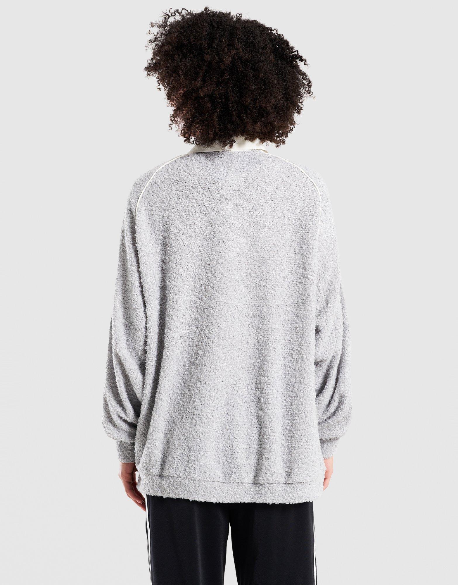 Bluza damska ADIDAS BLUZA OVZD POLO CREW KS7791 Szary