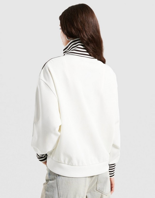 adidas Bluza Rozpinana Vintage Bb Tt Striped Rib - obrazek 2