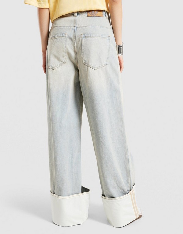 adidas Spodnie Vintage Wide Leg Jeans - obrazek 2