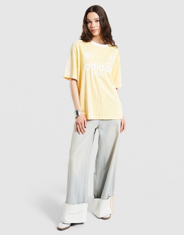 adidas Spodnie Vintage Wide Leg Jeans - obrazek 3