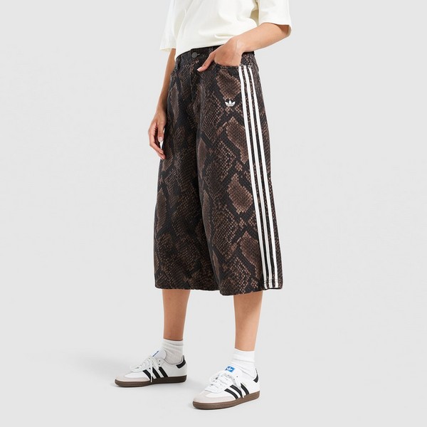 ADIDAS PANTALONI SCURȚI SNAKE PRINT DENIM BERMUDA