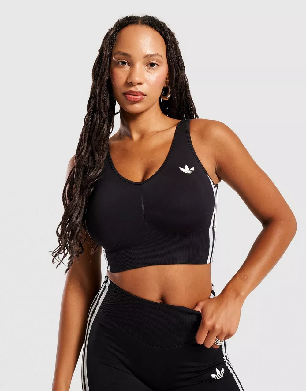 ADIDAS BRA SEAMLESS BRALET, фото 1 з 6