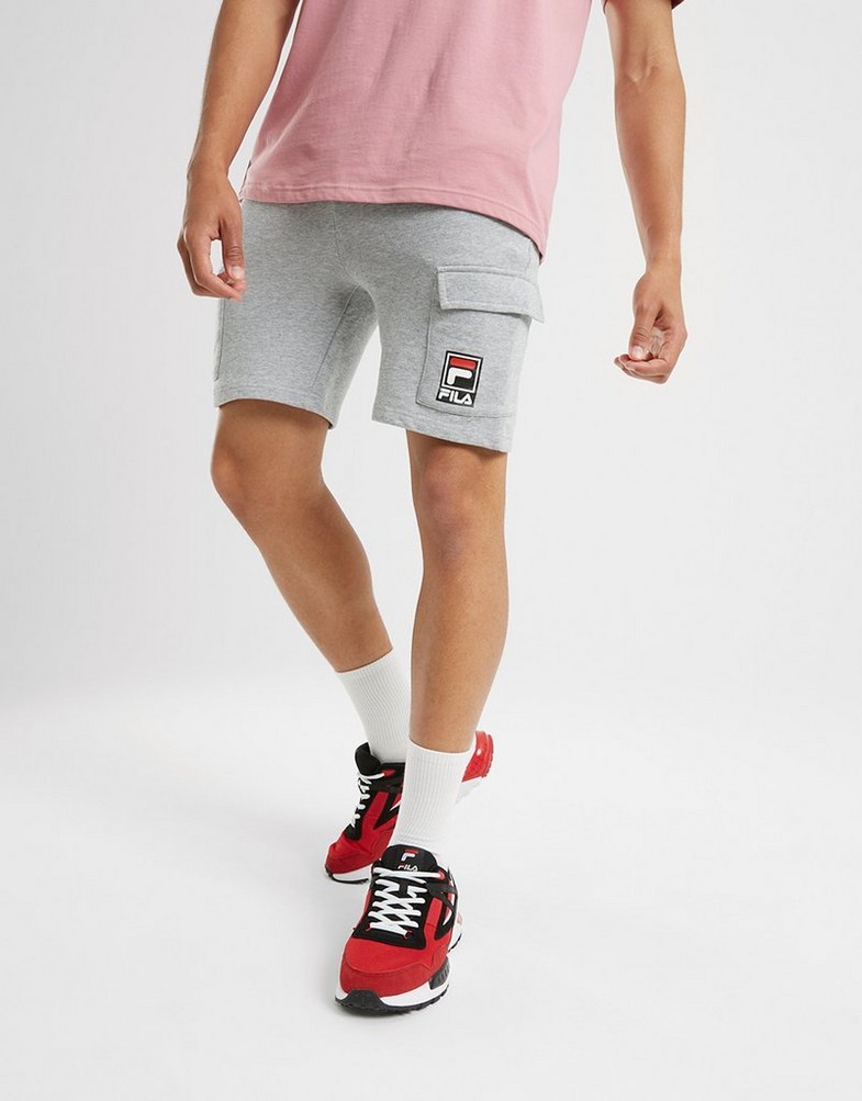 Мъжки шорти FILA ШОРТИ LEYTON CARGO SHT LGH LEYTONSS23JDMLGH Сив