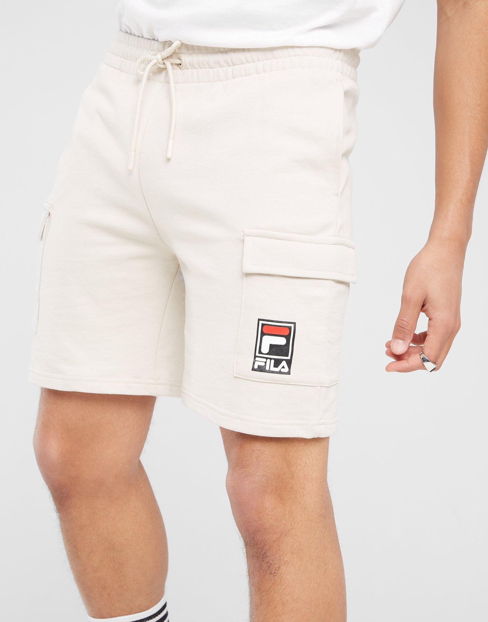 Férfi rövidnadrág FILA RÖVIDNADRÁG LEYTON CARGO SHT STN LEYTONSS23JDMSTN Bézs