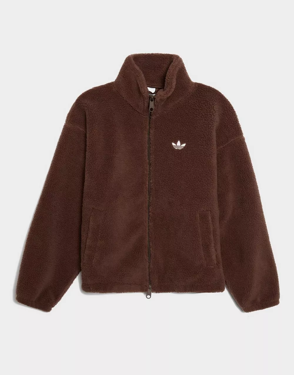ADIDAS КОФТА НА БЛИСКАВЦІ ESS TEDDY JKT, фото 1 з 3
