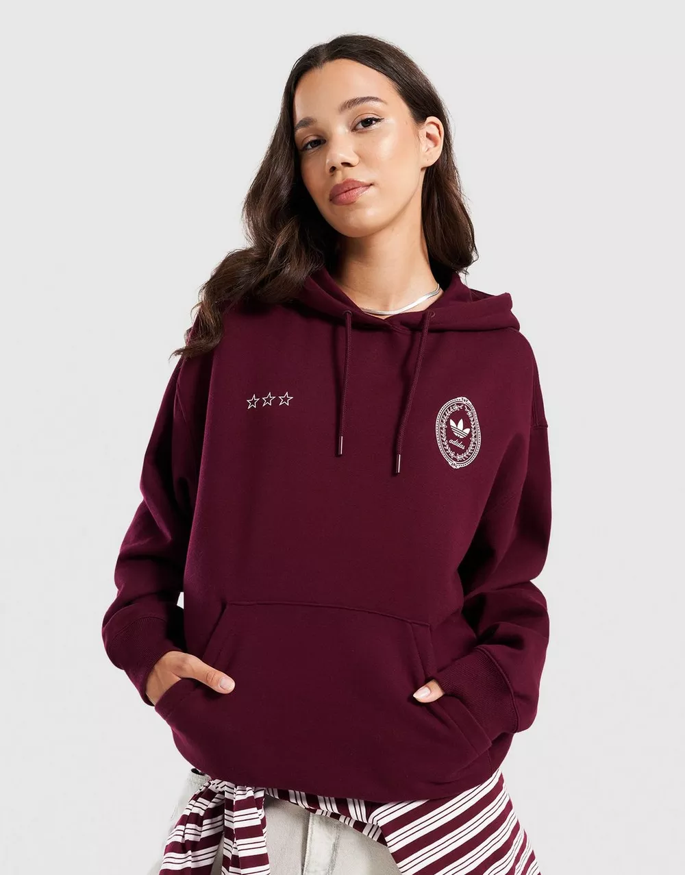 ADIDAS КОФТА З КАПЮШОНОМ CREST GFX HOOD, фото 1 з 5