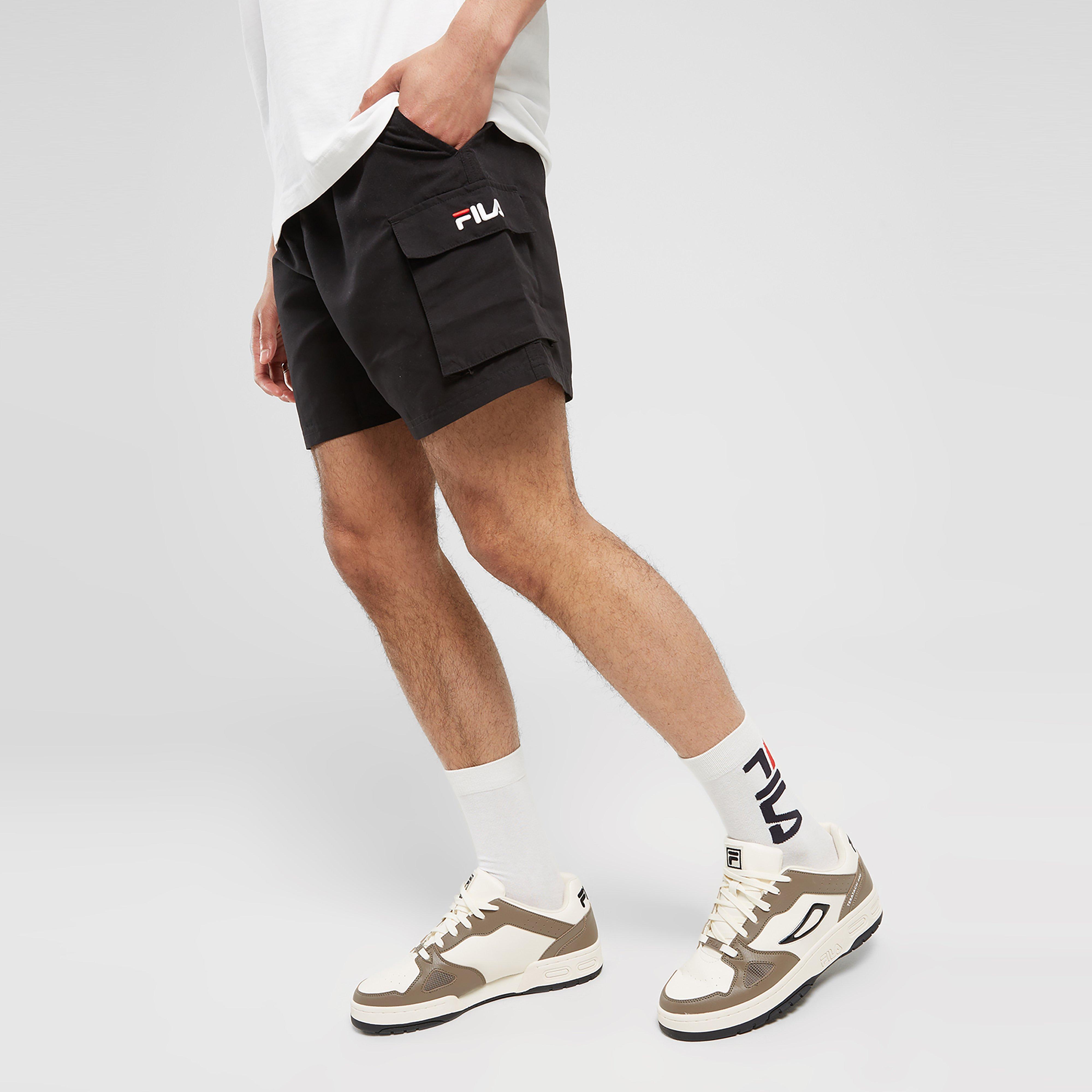 Férfi rövidnadrág FILA RÖVIDNADRÁG MICHI CRGO SWM BLK