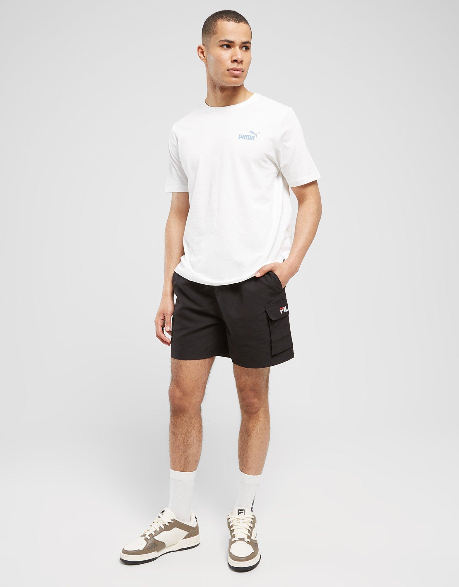 Мъжки шорти FILA ШОРТИ MICHI CRGO SWM BLK M030MICHIBLK Черен