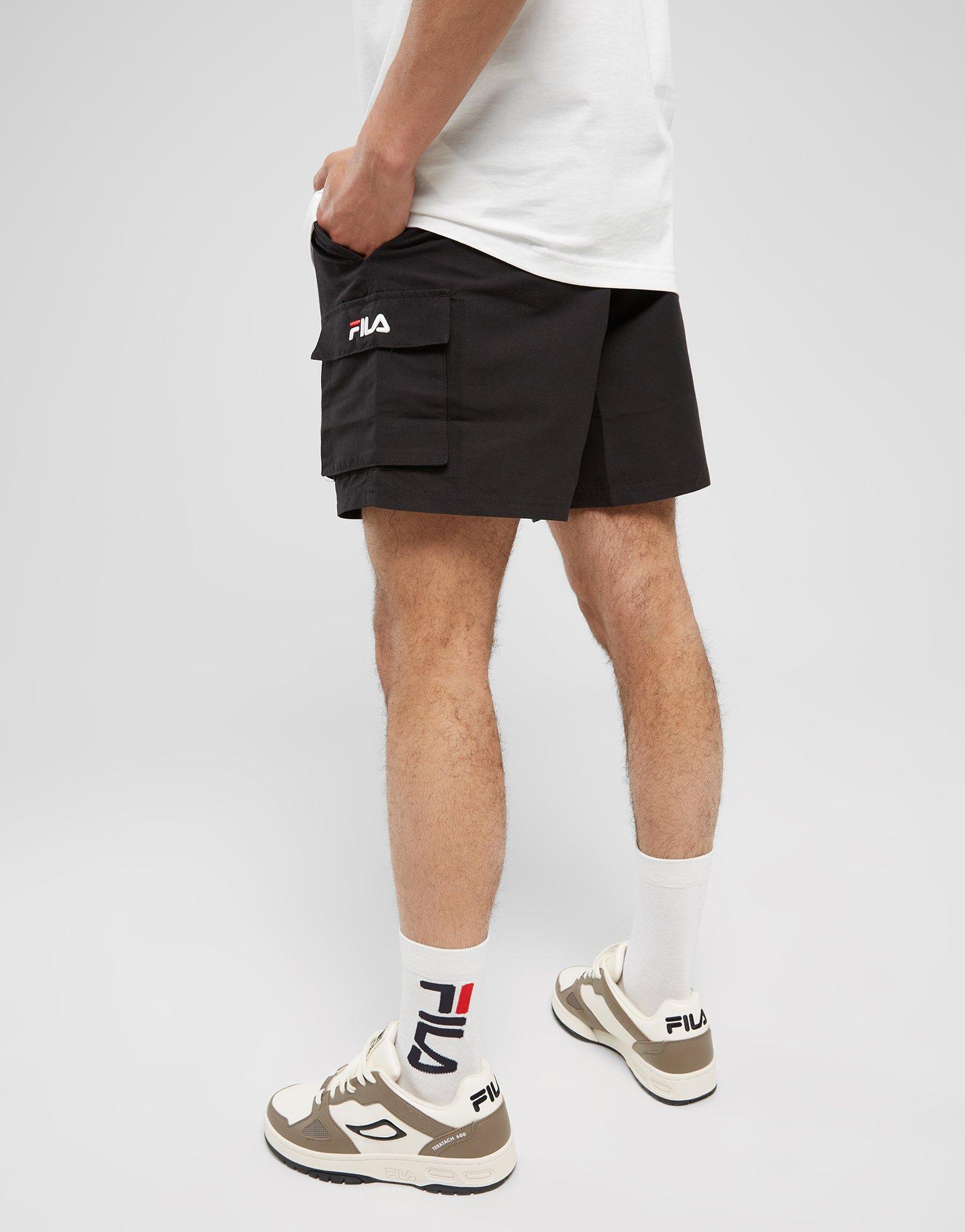 Мъжки шорти FILA ШОРТИ MICHI CRGO SWM BLK M030MICHIBLK Черен