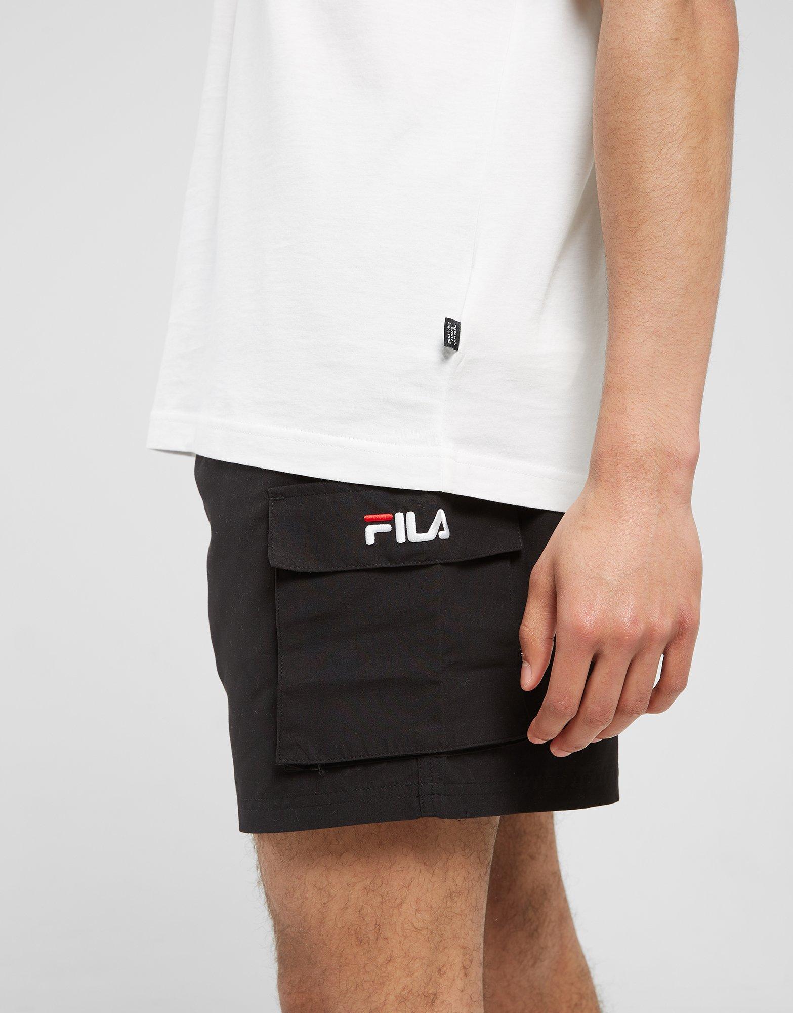 Мъжки шорти FILA ШОРТИ MICHI CRGO SWM BLK M030MICHIBLK Черен