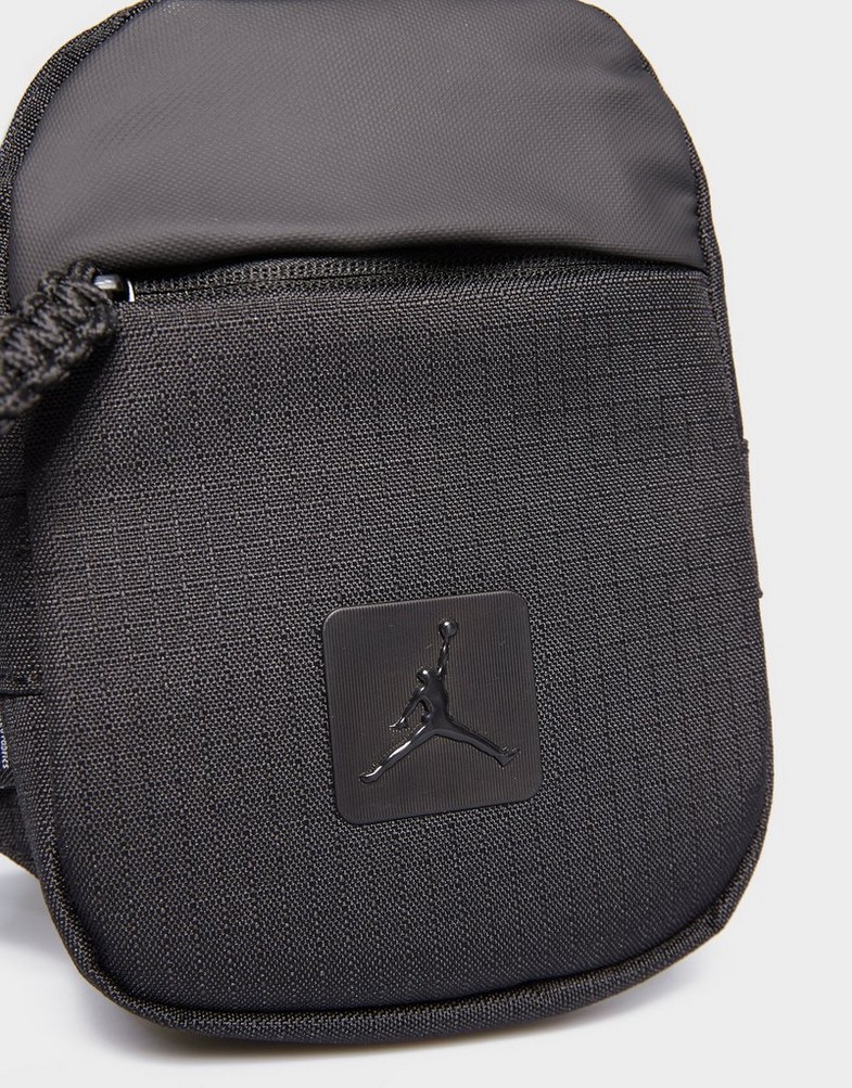 Geantă sport pentru femei JORDAN BORSETĂ JAM FRANCHISE HIP BAG MA9041-023 Negru