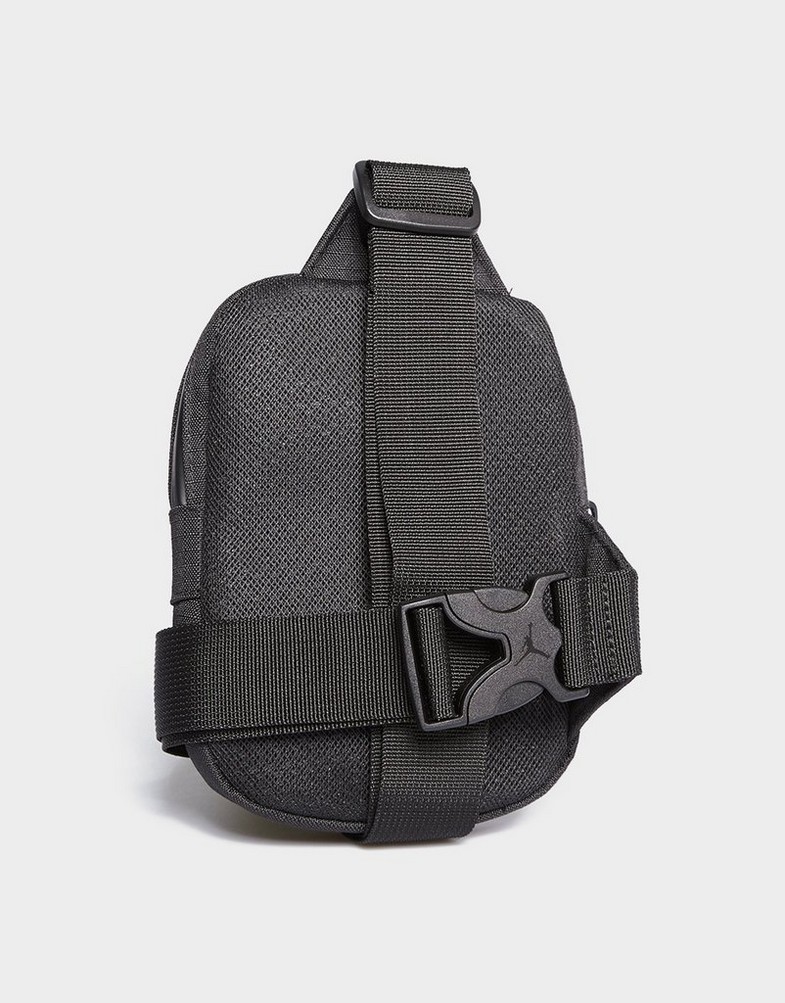 Geantă sport pentru femei JORDAN BORSETĂ JAM FRANCHISE HIP BAG MA9041-023 Negru