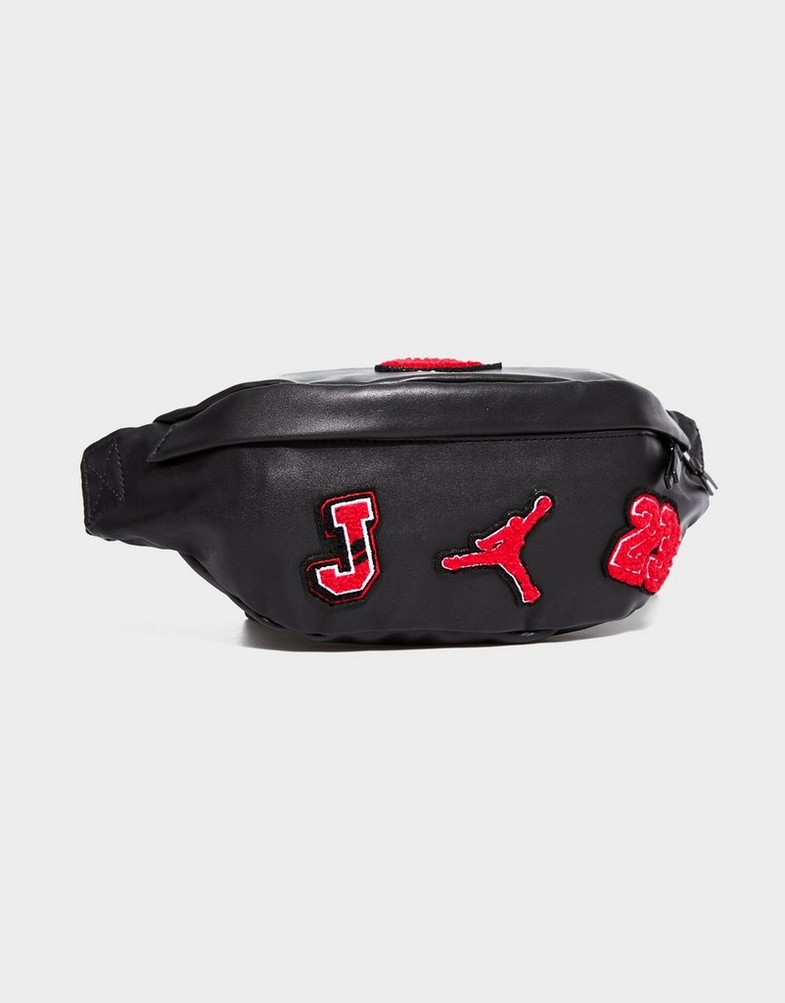 Geantă sport pentru femei NIKE HAD BORSETĂ JAM BOROUGH VARSITY CROSSBODY MA9064023 Negru