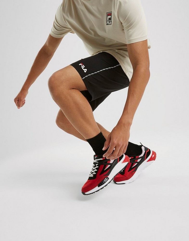 Krótkie spodenki, szorty męskie FILA SZORTY MAC SWM SHT BLK MACSS23JDMBLK Czarny