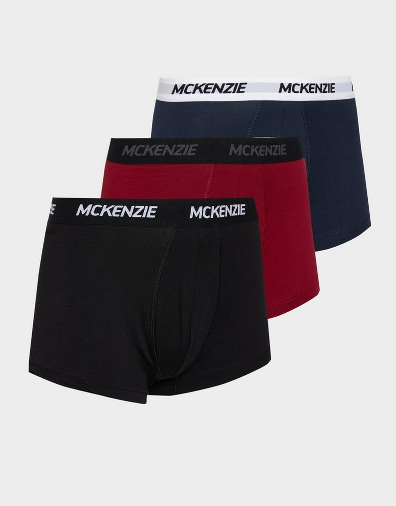 Мъжко бельо MCKENZIE БОКСЕРКИ WYATT 3 PACK OF BOXER SHORTS