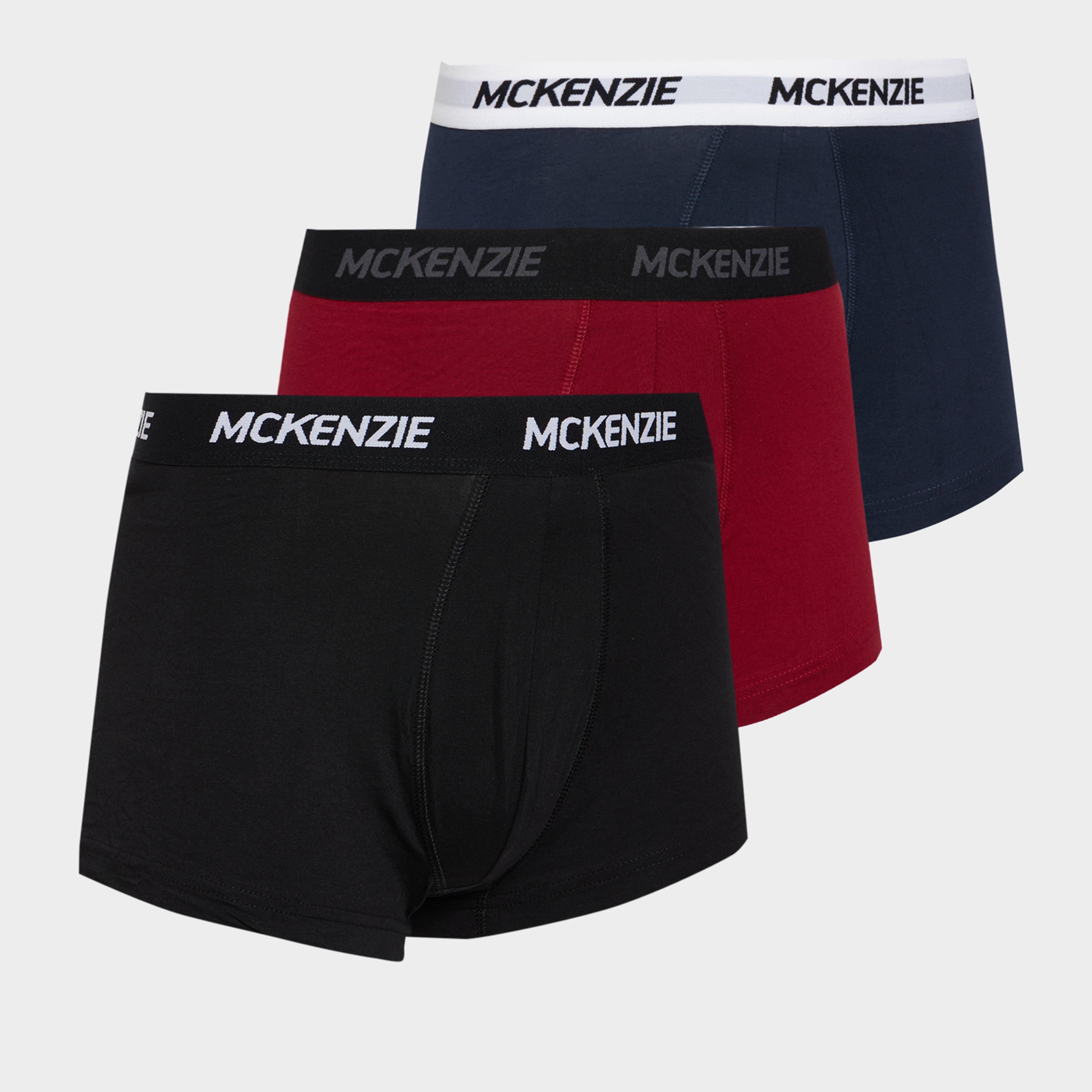 Vyriškas apatinis trikotažas MCKENZIE BOKSIKĖS WYATT 3 PACK OF BOXER SHORTS